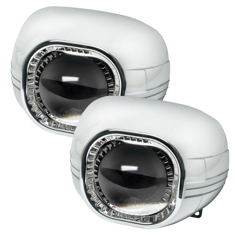 ORACLE Lighting Oracle Square D2S Projectors (Pair) 8519-504 8519-504 Photo - Mounted