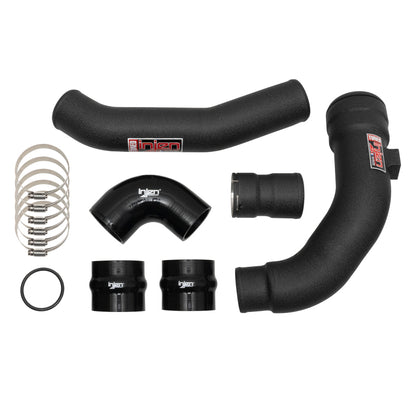 Injen 17-22 Ford F250/F/350/F-450/F-550 V8-6.7L Turbo Diesel Wrinkle Black Intercooler Piping Kit SES9004ICPWB SES9004ICPWB Photo - out of package