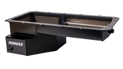 Moroso Ford 5.0 Coyote/Fox Swap (w/Rear Sump) Road Race Baffled Wet Sump 7.5qt 6-5/8in Steel Oil Pan 20575 20575 User 1