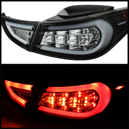 Spyder Hyundai Elantra 11-13 Light Bar LED Tail Lights Black ALT-YD-HYELAN11-LED-BK 5072788 5072788 User 1