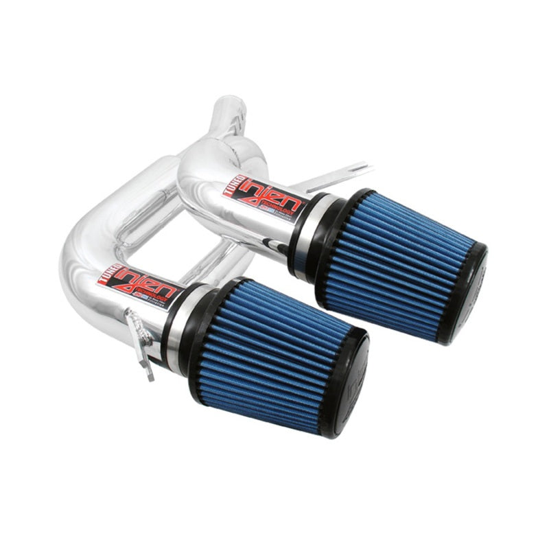 Injen 08-09 535i E60 3.0L L6 Twin intake & AMSOIL Filters Polished SP1130P Photo - Primary