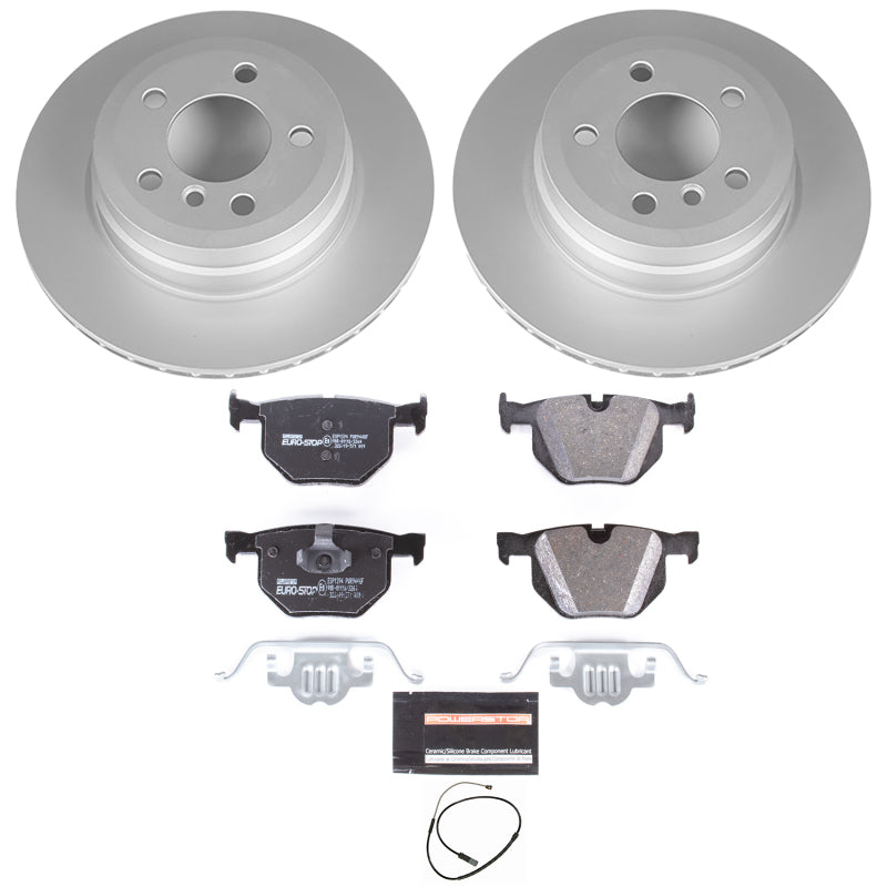 PowerStop Power Stop 16-18 BMW X5 Rear Euro-Stop Brake Kit ESK7429 ESK7429 Photo - Primary
