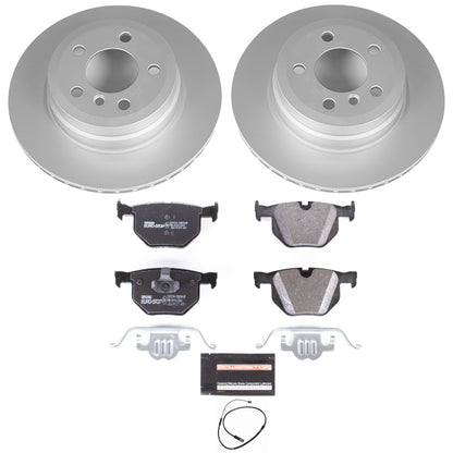 PowerStop Power Stop 16-18 BMW X5 Rear Euro-Stop Brake Kit ESK7429 ESK7429 Photo - Primary