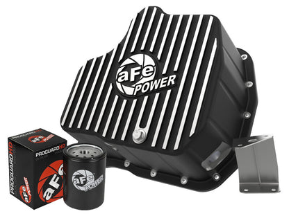 aFe Oil Pan Black 46-71070B 46-71070B Photo - Primary