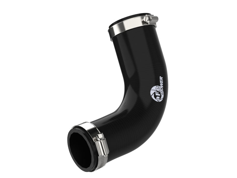 aFe BladeRunner Black 3in Intercooler Hot & Cold Side Pipe Kit 20-21 Jeep Wrangler V6-3.0L (td) 46-20434-B 46-20434-B Photo - Close Up