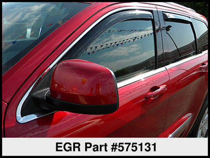EGR 11+ Jeep Grand Cherokee In-Channel Window Visors - Set of 4 575131 575131 Thumbnail