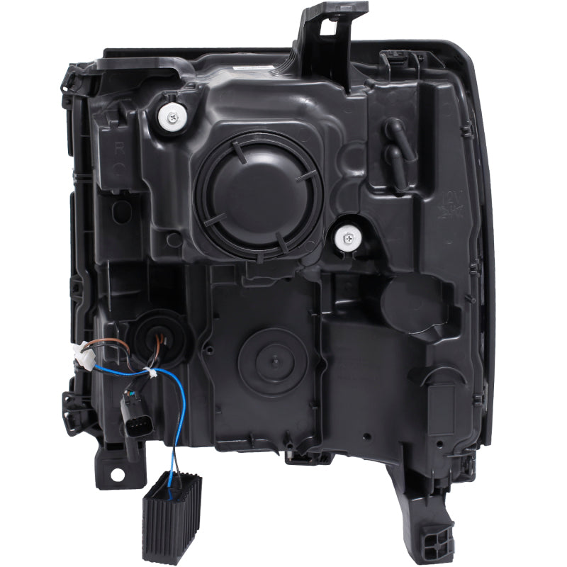 Anzo Chevy Silverado 1500 16+ Projector Plank Style Headlight Chrome Amber 111374 User 1