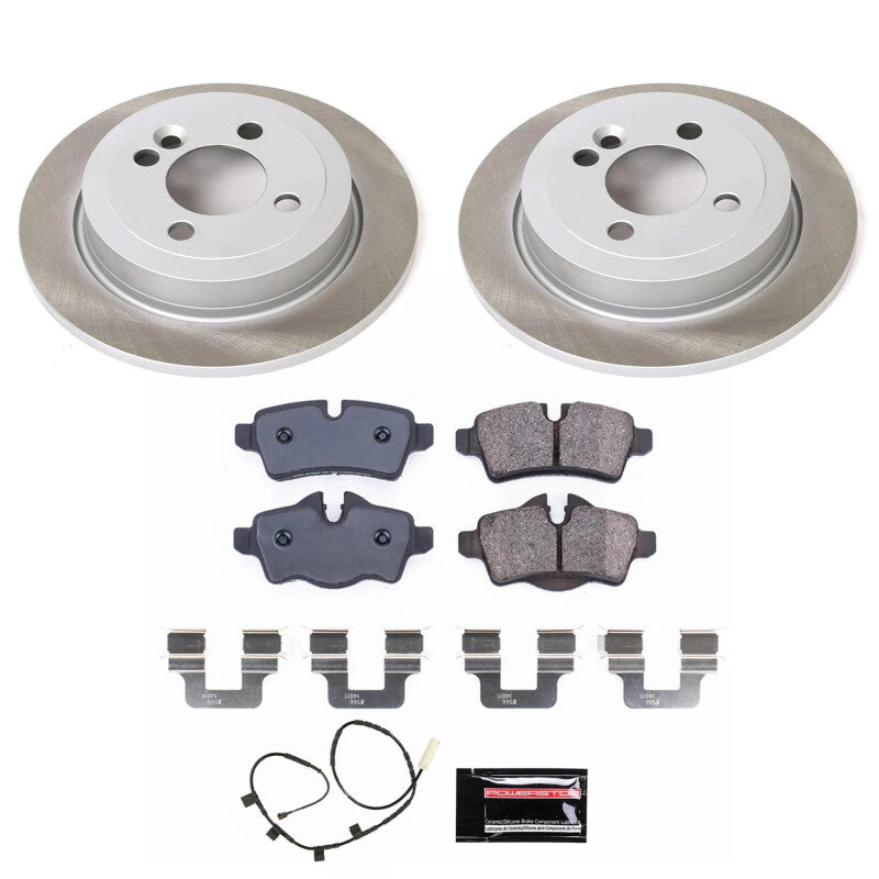 PowerStop Power Stop 2013 Mini Cooper Rear Semi-Coated Rotor Kit SC8871 SC8871 Photo - Primary