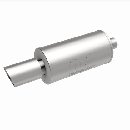 MagnaFlow 7" Round Center/Center Performance Muffler With Tip 14826 360 Degree Image Set