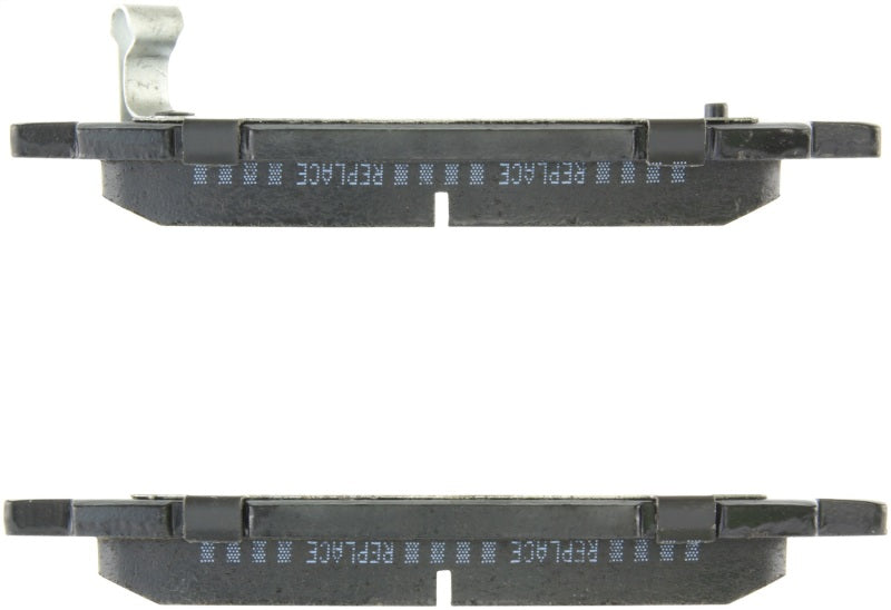 StopTech Street Brake Pads; Rear With Shims And Hardware 308.13370 Photo - Unmounted