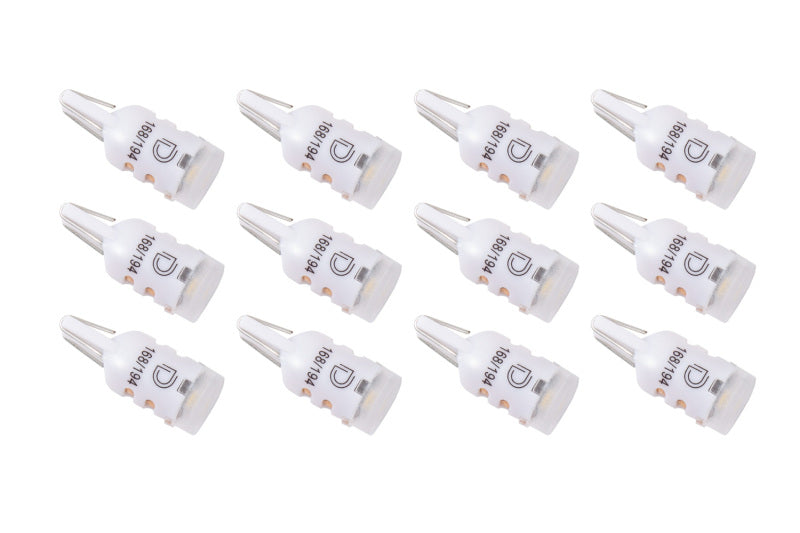 Diode Dynamics 194 LED Bulb HP5 LED Natural - White Set of 12 DD0028TW DD0028TW Photo - Primary