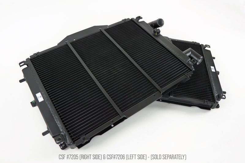 CSF Ferrari F355 High Performance All-Aluminum Radiator - Right 7205 7205 Photo - out of package