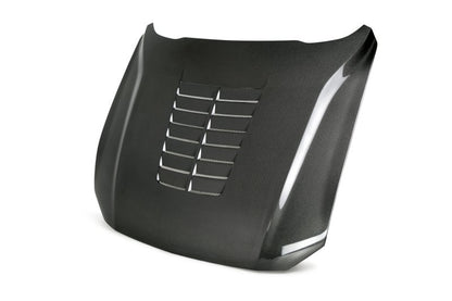 Anderson Composites 18-19 Ford Mustang Double Sided Type-GT5 Carbon Fiber Hood AC-HD18FDMU-GT5-DS AC-HD18FDMU-GT5-DS Photo - Primary
