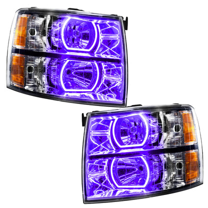 ORACLE Lighting Oracle 07-13 Chevrolet Silverado SMD HL - Square - ColorSHIFT w/ BC1 Controller 8188-335 8188-335 Photo - out of package