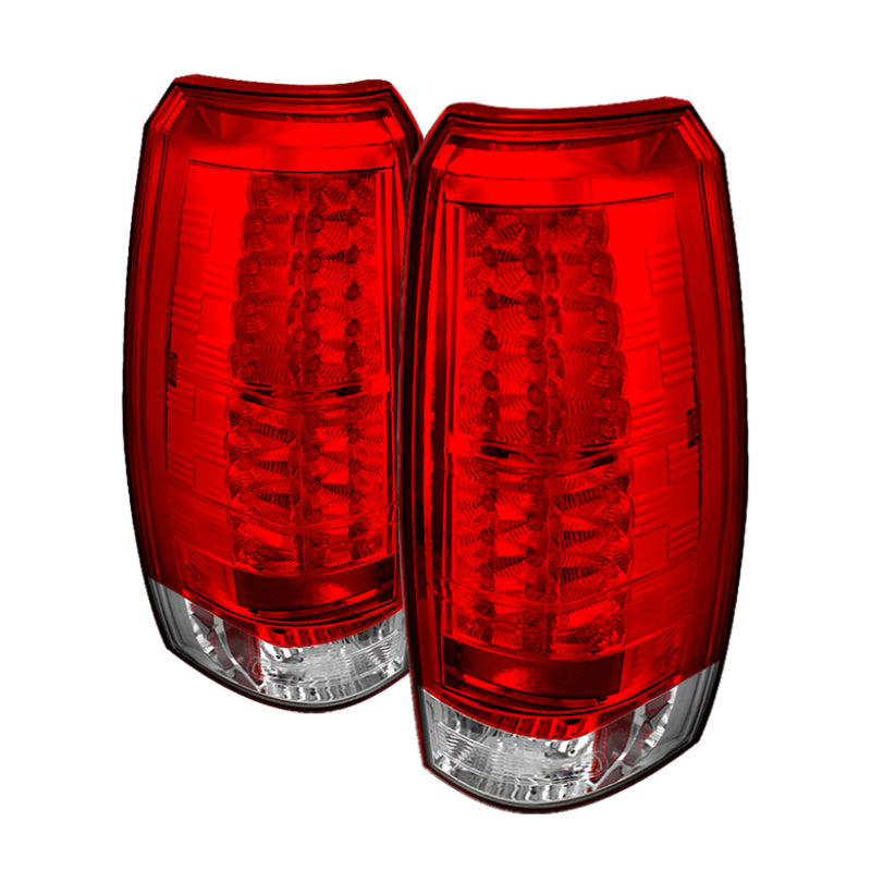 Spyder Chevy Avalanche 07-13 LED Tail Lights Red Clear ALT-YD-CAV07-LED-RC 5032478 5032478 Photo - Primary