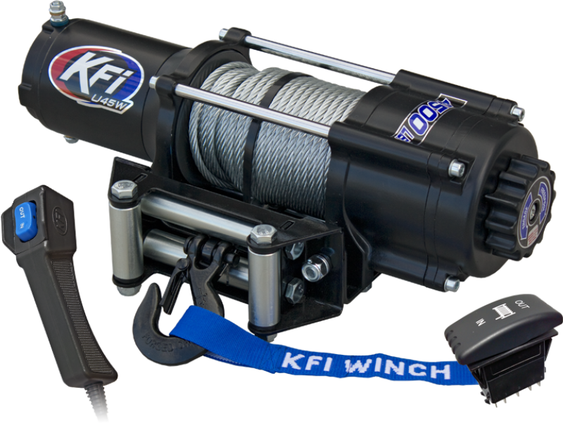 KFI Kfi Winch 4500 Wide Utv U45W-R2