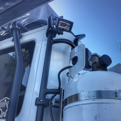 KC HiLiTES C-Series C2 LED 2in. Backup Area Flood Light 20w (Single) - Black 1519 1519 Photo - lifestyle view