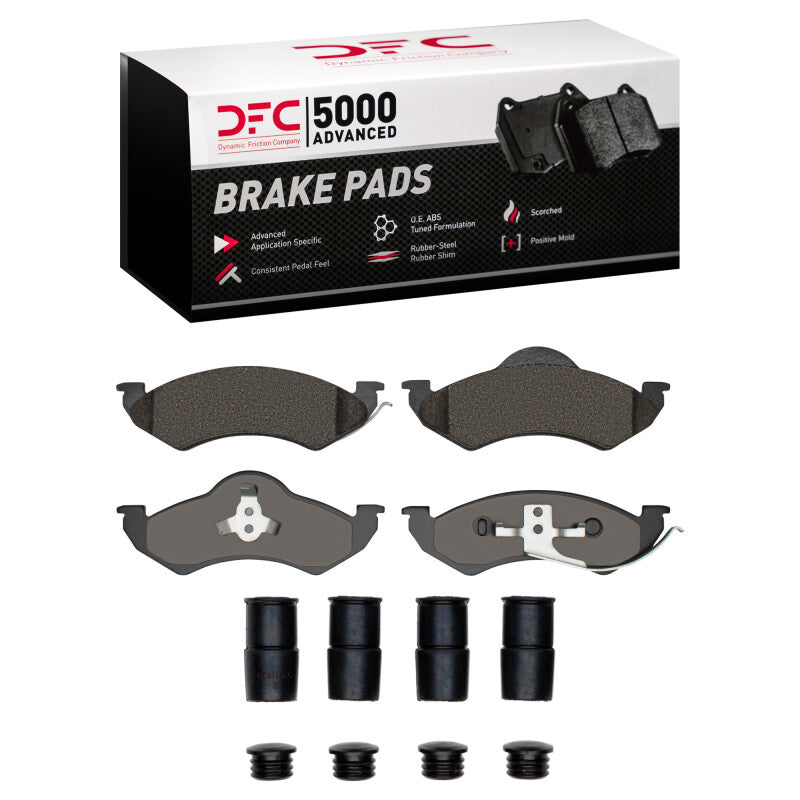 DFC DFC 5000 Advanced Semi Met Brake Pads Brakes, Rotors & Pads Brake Pads - OE main image