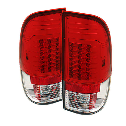 Spyder Ford F150 Styleside 97-03/F250 Version 2 LED Tail Lights Red Clear ALT-YD-FF15097-LED-G2-RC 5029140 5029140 Photo - Primary