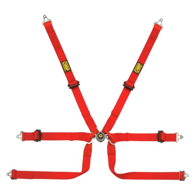 OMP Safety Harness Tecnica 2In Prototype Red Pull Up - (Fia 8853-2016) DA0-0206-A02-061 DA0-0206-A02-061 Photo - Primary