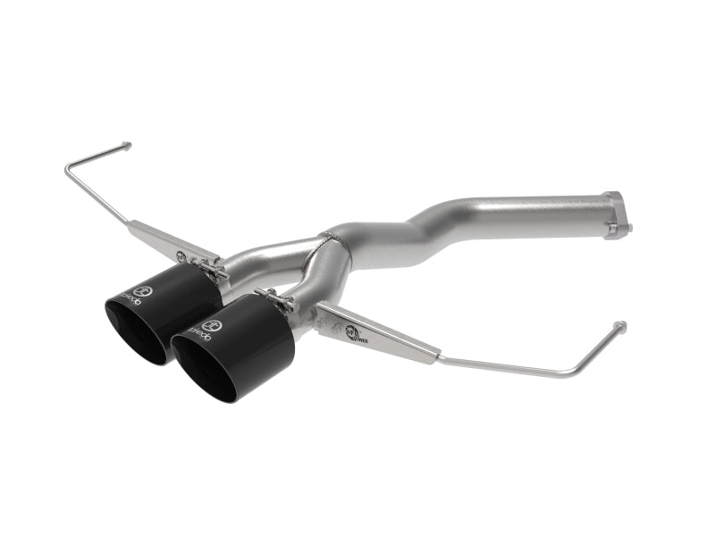 aFe Takeda 3in-2.5in 304 SS Axle-Back Exhaust w/ Black Tip 19-20 Hyundai Veloster I4-1.6L(t) 49-37012-B 49-37012-B Photo - Primary