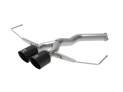 aFe Takeda 3in-2.5in 304 SS Axle-Back Exhaust w/ Black Tip 19-20 Hyundai Veloster I4-1.6L(t) 49-37012-B 49-37012-B Photo - Primary