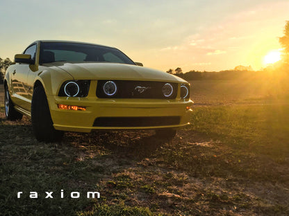 Raxiom 05-12 Ford Mustang GT LED Halo Fog Lights (Smoked) 49134 49134 Photo - Close Up