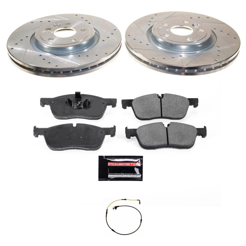 PowerStop Power Stop 17-20 Jaguar F-Pace Front Z23 Evolution Brake Kit K8206 K8206 Photo - Primary