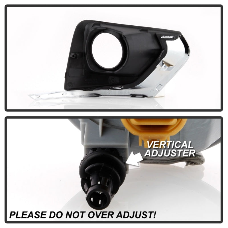Spyder Chevrolet Traverse 2018-19 OEM Style Fog Lights W/Universal Switch- Clear FL-CTRAV18-C 5086396 5086396 Photo - Unmounted