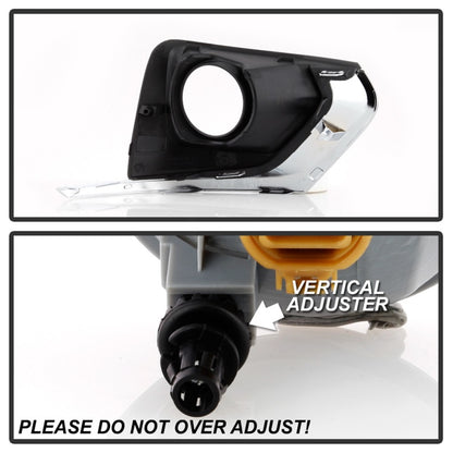 Spyder Chevrolet Traverse 2018-19 OEM Style Fog Lights W/Universal Switch- Clear FL-CTRAV18-C 5086396 5086396 Photo - Unmounted