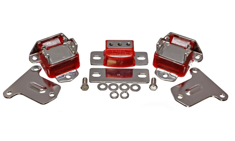 Energy Suspension Transmission Mount Red Chevrolet Monte Carlo All 1970-1972 3.1134R Photo - Primary