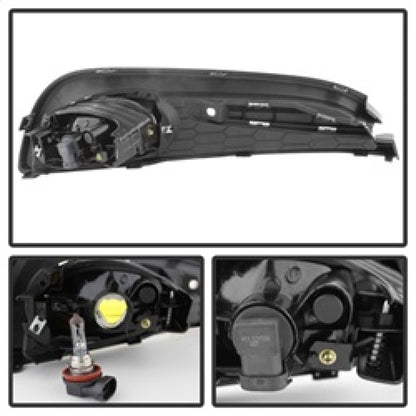 Spyder Honda Civic 2013-2014 4dr OEM Fog Light W/Switch Yellow FL-HC2013-4D-Y 5077752 5077752 Photo - Unmounted