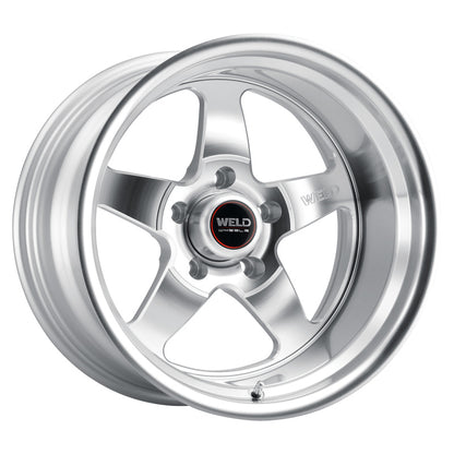 Weld S105 20x8 Ventura 5x127 ET00 BS4.50 Gloss Silver MACH DIA 78.1 S10508073450 S10508073450 Photo - Primary