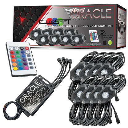 ORACLE Lighting Oracle Bluetooth + RF Underbody Rock Light Kit - 8 PCS - ColorSHIFT 5819-333 5819-333 Photo - out of package