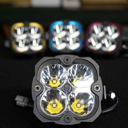 KC HiLiTES FLEX ERA® 4 - 1-Bezel Ring - ED Coated 30573 Photo - lifestyle view