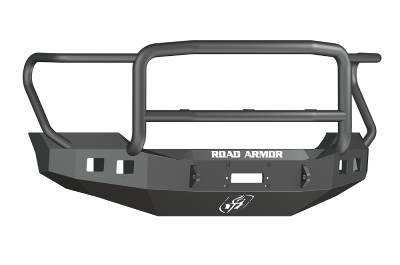 Road Armor 11-16 Ford F-250 Stealth Front Winch Bumper w/Lonestar Guard - Tex Blk 611R5B 611R5B Photo - Primary