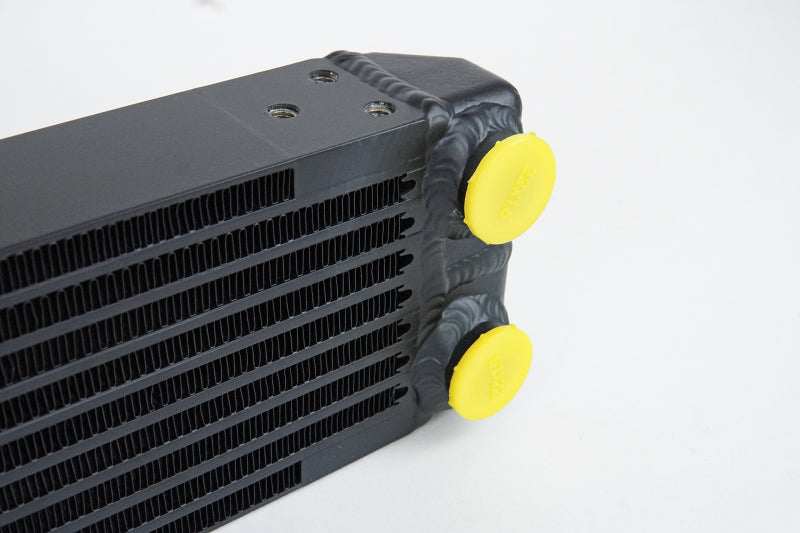 CSF Universal Dual-Pass Oil Cooler - M22 x 1.5 Connections 22x4.75x2.16 8201 8201 Photo - Close Up