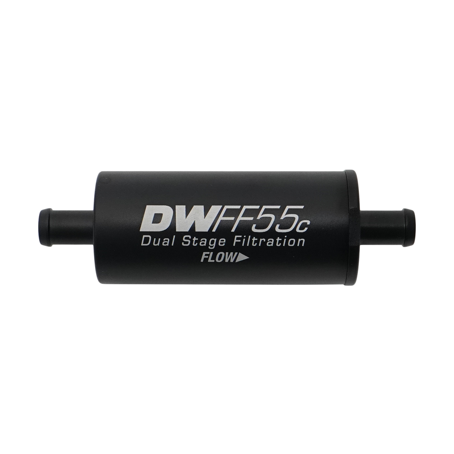 DeatschWerks 3/8 in Barb, 10 micron, 55mm In-line fuel filter kit