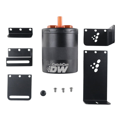 DeatschWerks 0.5 Liter Oil Catch Can Assembly