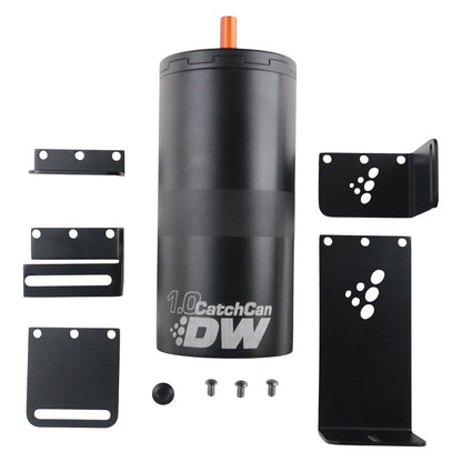 DeatschWerks 1 Liter Oil Catch Can Assembly