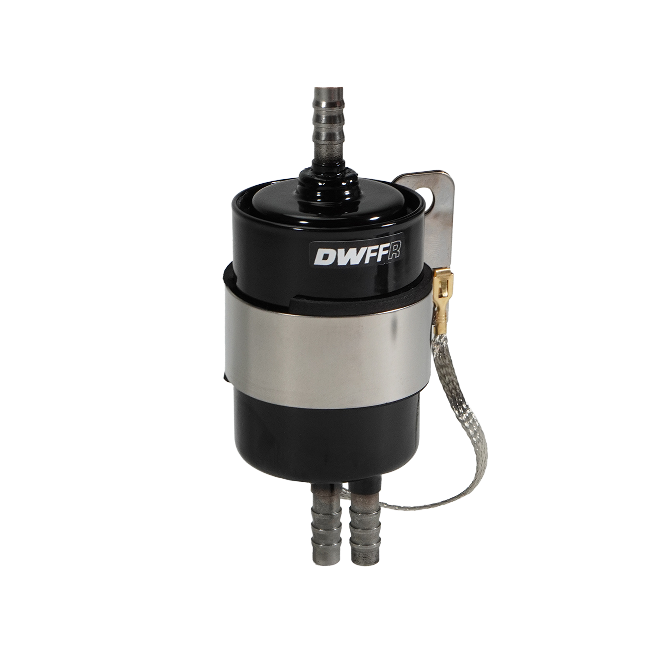 DeatschWerks 10 Micron 3/8" Barb Fuel Filter Regulator