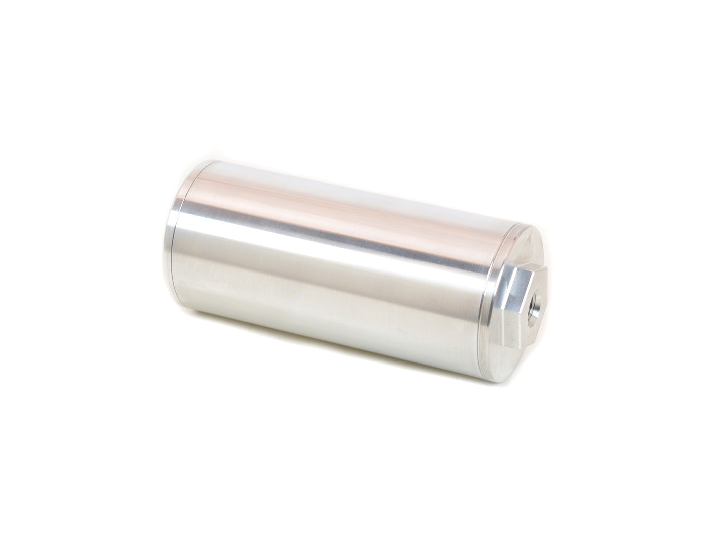 Canton Racing  80-251 - BILLET ALUMINUM OVERFLOW CATCH TANK RAW aluminu