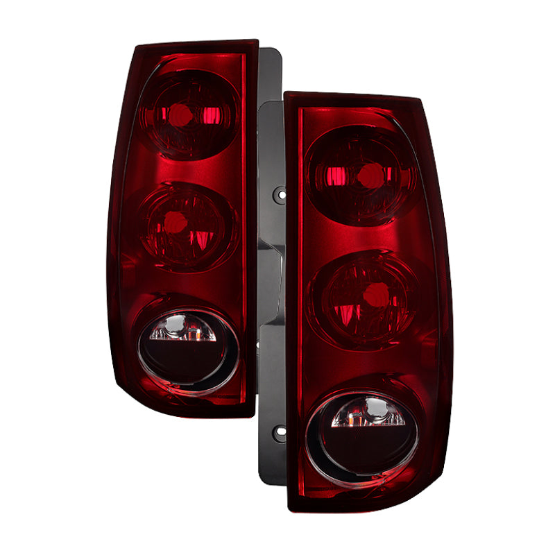 SPYDER Xtune GMC Yukon Xl 1500/2500 2007-2012 OEM Style Tail Lights Red Smoked ALT-JH-GYXL07-OE-RSM 9034589 9034589 Photo - Primary
