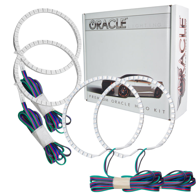 ORACLE Lighting Oracle Mitsubishi Lancer/Evo 08-16 Halo Kit - ColorSHIFT w/o Controller 2672-334 2672-334 User 4
