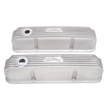 Edelbrock Valve Cover, Classic Series, Ford, 1958-1976 Fe V8, Satin 41629 Photo - Unmounted