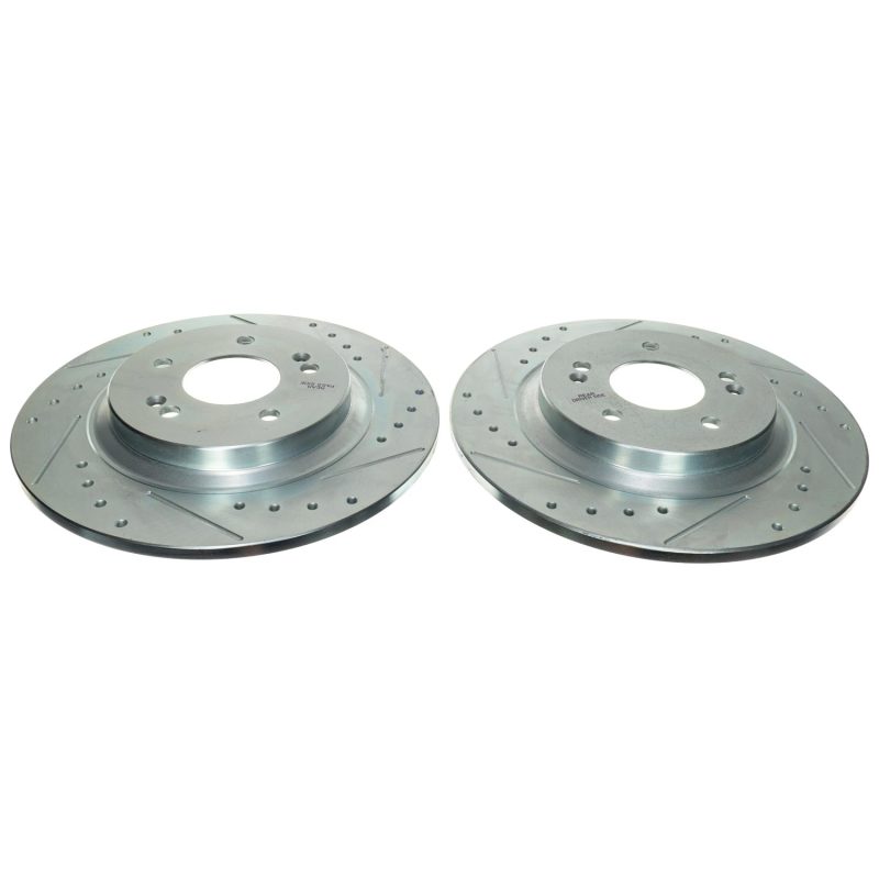 PowerStop Power Stop 2021 Kia Sorento Rear Drilled & Slotted Rotor (Pair) JBR1903XPR