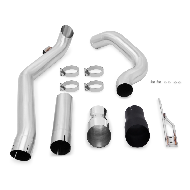 Mishimoto Nissan Titan XD Filter Back Exhaust, 2016+ Black MMEXH-XD-16BK Photo - Primary