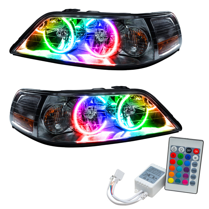 ORACLE Lighting Oracle 05-11 Lincoln Town Car SMD HL (Non-HID) - ColorSHIFT w/ Simple Controller 7155-504 7155-504 Photo - Primary