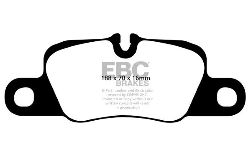 EBC Disc Brake Pad Set DP41858R Photo - Primary