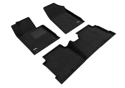 3D MAXpider 15-19 Hyundai Sonata / Elegant 1st 2nd Row - Floor Mat Set (Black) L1HY05104709 L1HY05104709 Photo - Primary